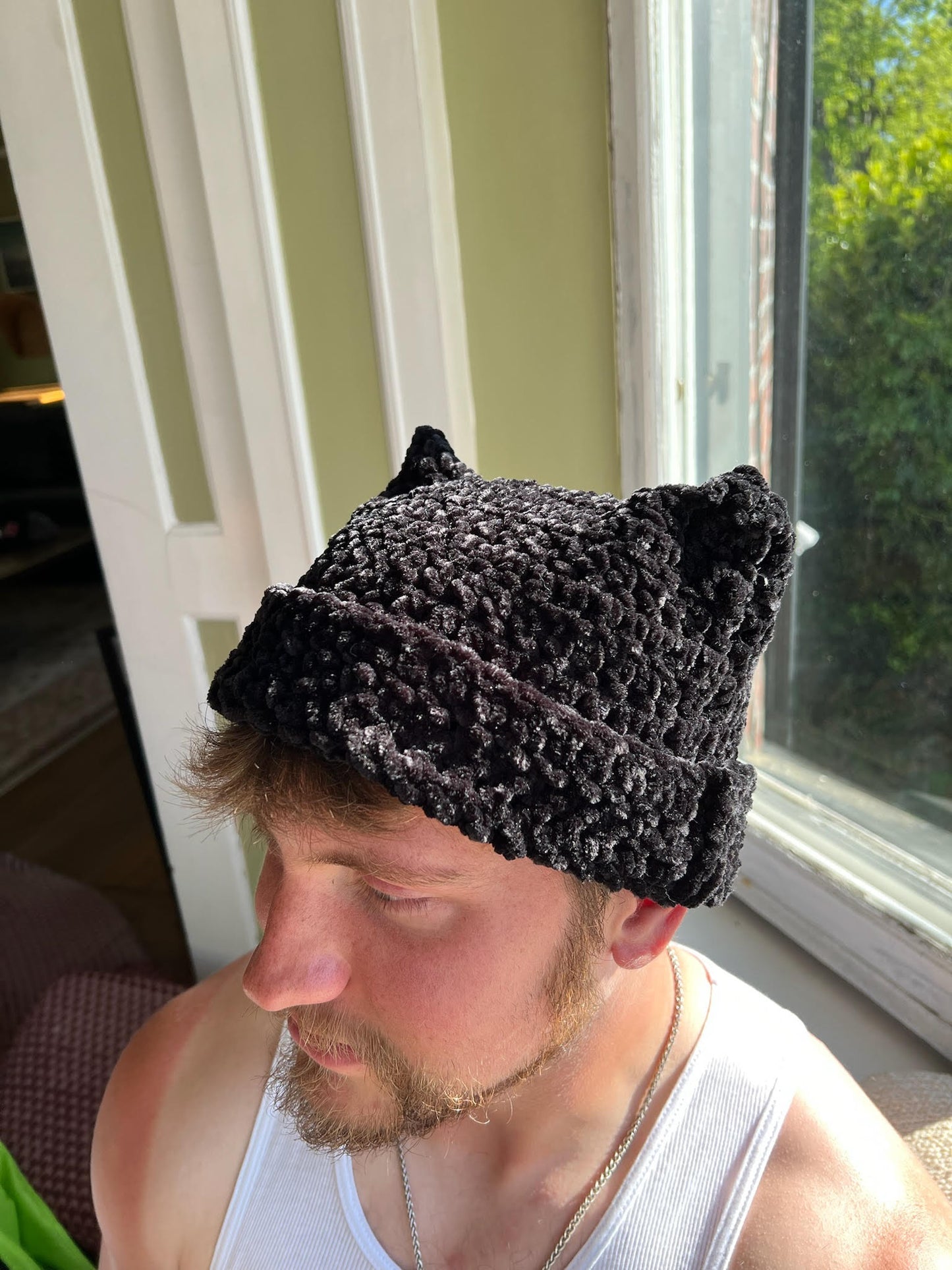 Velvet Cat Beanie